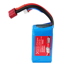 Wltoys 7.4V 1500mAh 2C 2S Lipo Battery T Plug for 144001 A959-B A969-B A979-B 1/18 Rc Car 