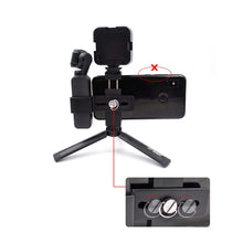 STARTRC OSMO Pocket Flash LED Light Tripod Mount 1/4 inch Expansion Bracket 3in1 Set For DJI Gimbal Accessories 