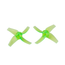 10 Pairs KINGKONG/LDARC 48mm 4-blade Transparent Propeller 1.5mm Hub for GT8 RC Drone