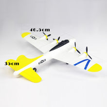 Flybear FXB17 465mm Wingspan 2.4Ghz 2CH Radio Control Airplane RTF with Mode 2 Transmitter Battery RC Plane Aircraft Trainer Outdoor Toy