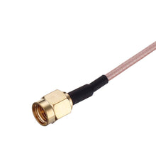 RJXHOBBY RG316 Wire Jumper Cable 15cm SMA Male to SMA Male with Connecting Line RF Coaxial Coax Cable Antenna Extender Cable Adapter Jumper