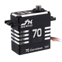 JX Servo C70 HV 12V 72KG 180° Coreless Large Torque Metal Gear Digital Servo For RC Cars Trucks Helicopters