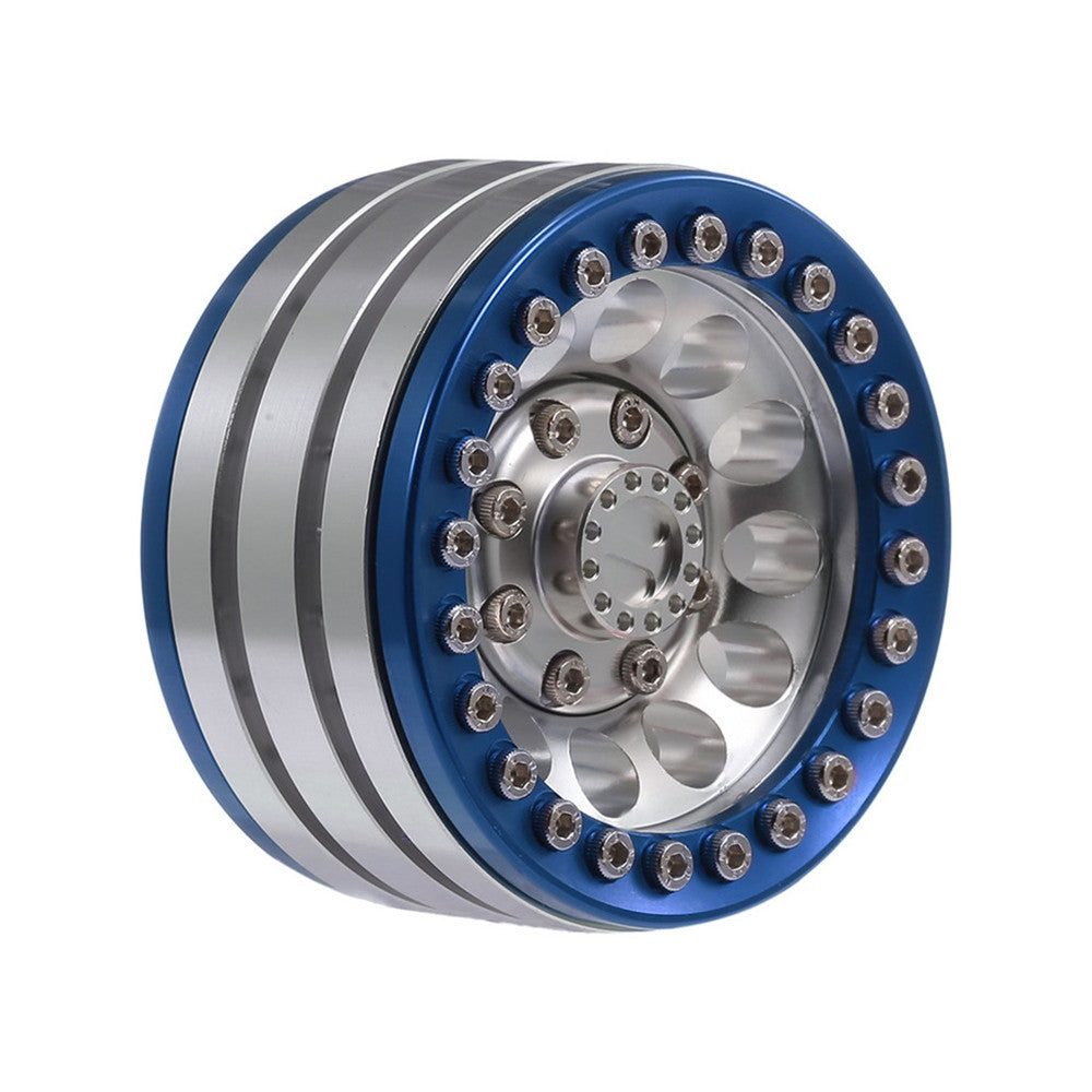 Metal Rc Rims 1.9Inch Metal RC Car Wheel Hub Rim For 1/10 RC 4WD HSP TAMIYA AXIAL D9
