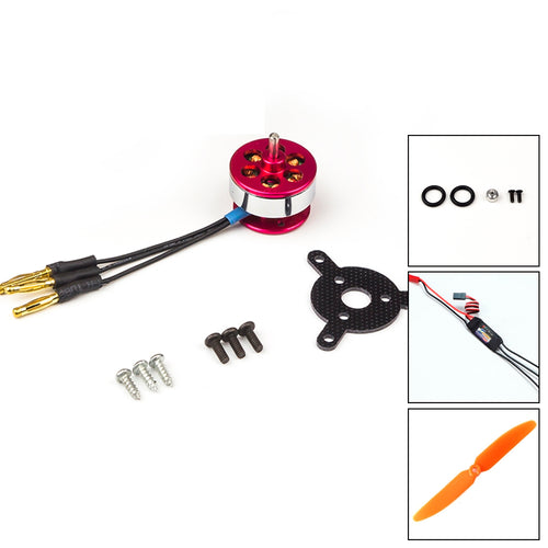 AEORC RC Power Combo MM1404 1404 2900KV KV2900 C10 Brushless Motor +10A ESC+5030 Prop for RC Fixed Wing Airplane Plane