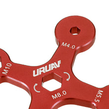 URUAV URT1 5 In 1 Multifunctional M4/M5.5/M7/M8/M10 Screw Nut Wrench Driver For RC Models