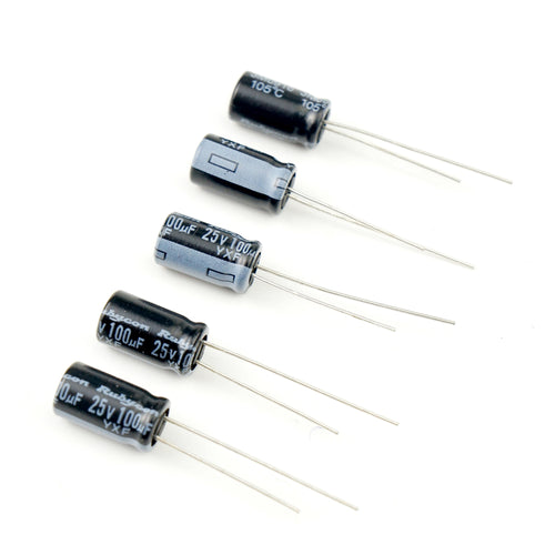 5 PCS RUBYCON 35V 330UF 10X16 YK 85 Degree Capacitor for 30A to 45A Brushless ESC 3-6 Inch RC Drone