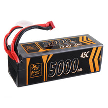 ZOP Power 14.8V 5000mAh 45C 4S Lipo Battery T Plug for RC Drone