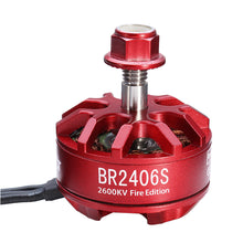 4X Racerstar 2406 BR2406S Fire Edition 2600KV 2-4S Brushless Motor For X220 250 300 for RC Drone FPV Racing