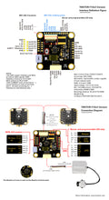 T-motor F7 HD MPU6000 3-6S Flight Controller 5V 2A / 10V 2A BEC compatible for DJI Digital HD FPV Air Unit 30.5x30.5mm for RC Drone FPV Racing