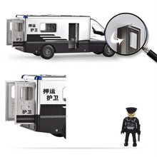 Double E E673-001 RC Car Toy Truck Control 2.4G Refill Escort Guard Sound Headlight Radio Control Truck Vehicle Model