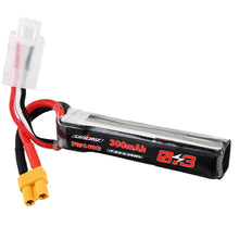 2Pcs URUAV 7.6V 300mAh 70C/140C 2S Lipo Battery XT30 Plug for RC Drone
