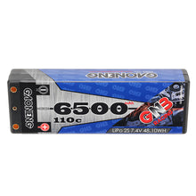Gaoneng GNB 7.4V 6500mAh 110C 2S Lipo Battery T Plug For 1:10 RC Car