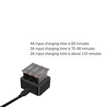 DJI OSMO Action Camera 3 Battery Ports Fast Smart Charger Type C USB Charging Module
