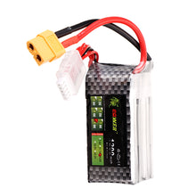 LION Power 14.8V 1200mAh 60C 4S Lipo Battery XT60 Plug for FPV RC Drone