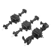 Differential Metal Front+Rear+Middle Bridge Axle For JJRC Q60 Q63 Q64 RC Car Parts