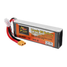 ZOP Power 7.4V 7500mAh 35C 2S Lipo Battery XT60 Plug for RC Quadcopter RC Car