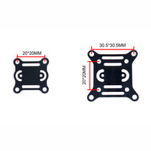 10 PCS Flywoo 20x20mm 30.5x30.5mm Black Insulation Board Short Circuit Protection for F3 F4 F7 Flight Controller ESC