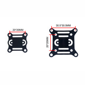 10 PCS Flywoo 20x20mm 30.5x30.5mm Black Insulation Board Short Circuit Protection for F3 F4 F7 Flight Controller ESC