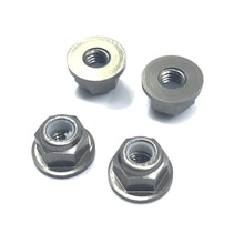 4PCS HSP 94101 94102 94105 1/10 Rc Car Upgrade Parts 102049 02055 Aluminum Alloy M4 Nylon Locknut 