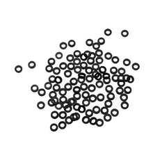 100Pcs M2 M2.5 M3 Black Plastic Nylon Washer Plated Spacer for RC Model