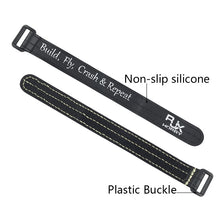 4Pcs RJXHOBBY 200-300mm Nylon Non-Slip Silicone Battery Strap Plastic Buckle for Lipo Battery