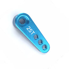 1PC Aluminum 28.3mm 25T Teeth Tooth Steering Half Servo Arm Horn for 1/10 Rc Car Futaba HSP Wltoys