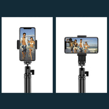 Multifunctional bluetooth Control Aluminum Alloy Extension Rod With Tripod Gimbal Stabilizer For GoPro Action Camera Gopro Mobile Phone