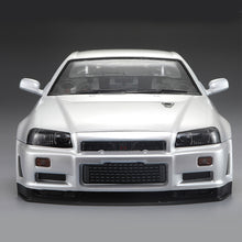 Killerbody NISSAN SKYLINE R34 Finished Body Pearl-white RC Car Body Shell For 1/10 Electric Car