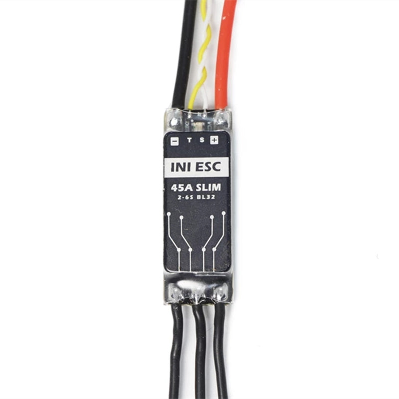 FLYWOO INI 45A SLIM BLheli_32 2-6S ESC Oneshot Multishot DShot150/300/600 Dshot1200 