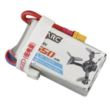 LDARC 14.8V 650mAh 50C 4S Lipo Battery Electric Quantity Prompt For LDARC 130GTI ET125