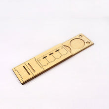 VT04 DIY Self-assemble Balsa Wood RC Model Tool Case Glue Pliers Stand Screwdriver Storage Box