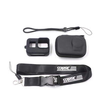 STARTRC 4 In 1 Camera Protective Silicone Case Storage Bag Lanyard Neck Strap For GoPro Hero 8 FPV Action Camera 