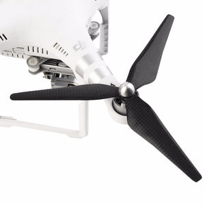 1 Pair 9450 Carbon Fiber Propellers Self-locking 3-Blade Props for DJI Phantom 2 Phantom 3 RC Drone