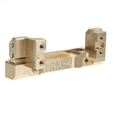 1PCS Traxxas TRX-4 RC Car Spare Parts Front Bumper Mount Gold Servo Moving Bracket Holder