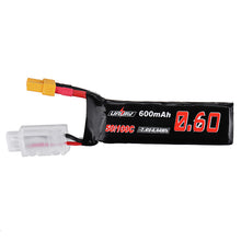 2Pcs URUAV 7.4V 600mAh 50C/100C 2S Lipo Battery XT30 Plug for XK K130 Helicopter