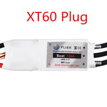 Flier Model 120A Brushless ESC 7S Lipo Two-way Water-Cooled Speed Controller for RC Boat Marine
