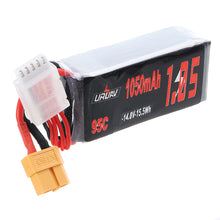 URUAV 14.8V 1050mAh 95C 4S Lipo Battery XT60 Plug for FPV RC Drone