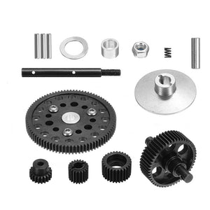 1:10 Scale Heavy Duty Steel Transmission Metal Gear Set Upgrade Accessories For Axial Racing SCX10
