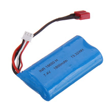 7.4V 1800mAh 10C 2S T Plug Li-ion Battery for RBRC RB1277A 1/12 RC Vehicels Model