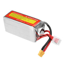 ZOP Power 22.2V 6500mAh 30C 6S XT60 Plug Lipo Battery for RC Helicopter Car