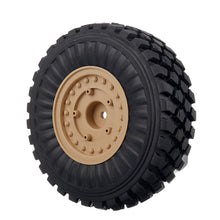 4PCS HG 6ASS-P06 Tires & Wheels Rims for P602 1/12 RC Car Model Spare Parts