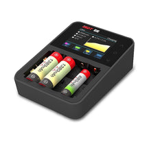 ISDT C4 8A Touch Screen Smart Battery Charger With USB Output For 18650 26650 AA AAA Battery