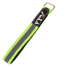 2Pcs RJX 20X100-300mm Thread Stitching Reflective Battery Strap Metal Buckle for RC Battery