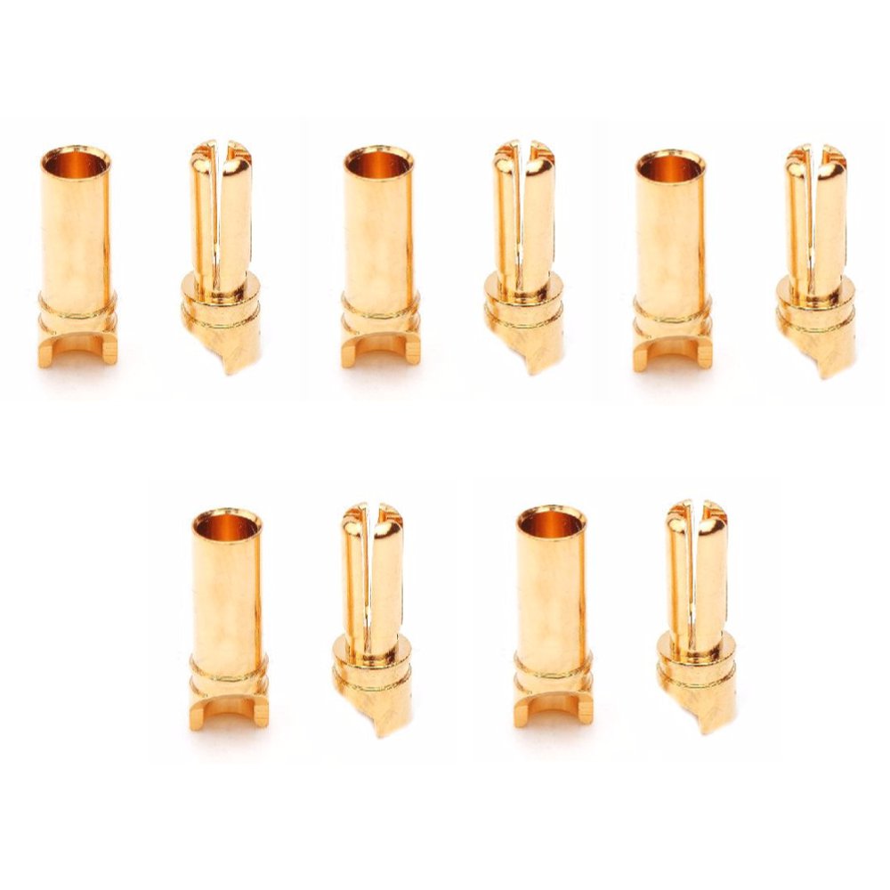 5 Pairs Amass 3.5mm Banana Plug AM-1001C Male & Female For RC Models