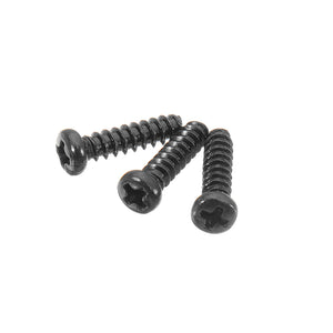 10PCS 25-LS01 2.6mm Round Head Black Screw For 9125 1/10 RC Car Parts