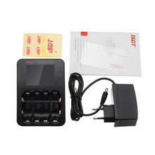 ISDT C4 8A Touch Screen Smart Battery Charger With USB Output For 18650 26650 AA AAA Battery
