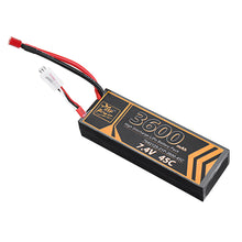 ZOP Power 7.4V 3600mAh 45C 2S Lipo Battery T Plug for RC Car
