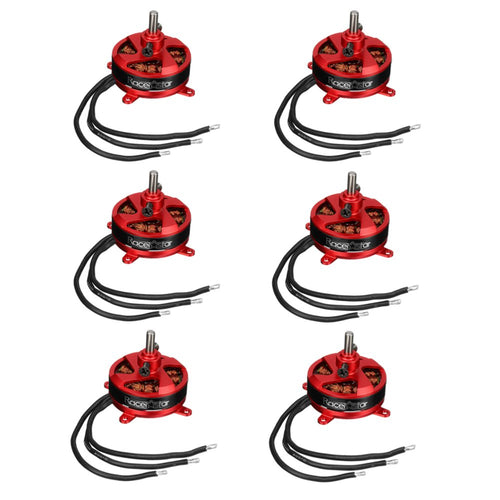 6PCS Racerstar BR2304 1850KV 2-3S Brushless Motor For RC Airplane Model