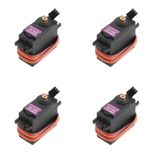 4X MG996R Metal Gear Digital High Torque Servo 55g 