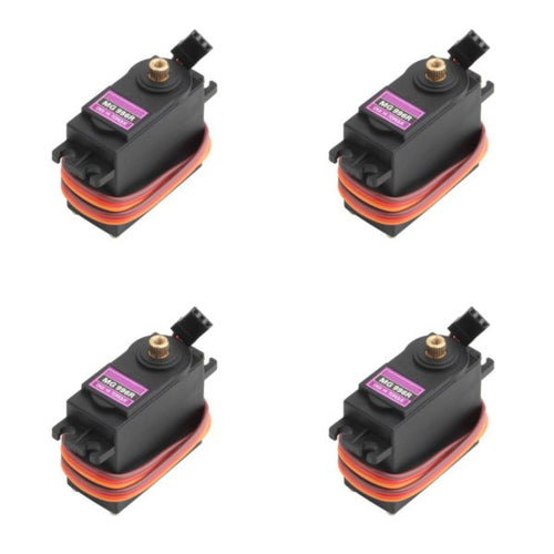 4X MG996R Metal Gear Digital High Torque Servo 55g 